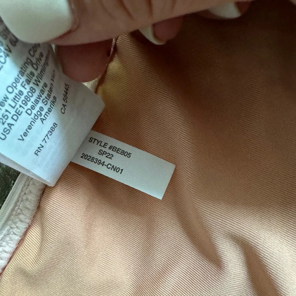 J.Crew‎ Swimsuit Womens M Pink Bikini Bottom Ribbed String Cheeky Curved BE805 - Picture 7 of 7